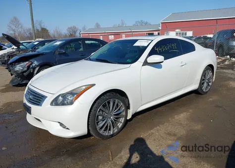 2013 Infiniti G37X z USA, uszkodzony, nr VIN JN1CV6ELXDM981587